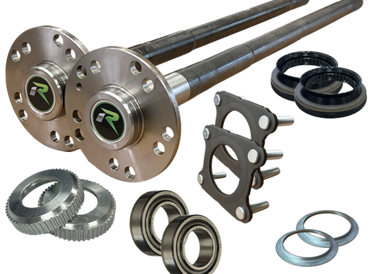 Revolution Gear DC-D44JL-Non-35 Discovery Series 4340 Chromoly 35 Spline Rear Axle Kit 2018 On Up Jeep Wrangler JL Non-Rubicon With Dana 44 M220 Rear Axle And Aftermarket Locker