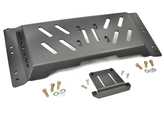Rough Country High Clearance Skid Plate Powdercoat Black 1997-2006 Jeep Wrangler TJ/LJ