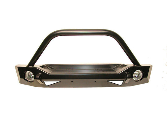 Hanson Offroad JLSL1202-P JL Stubby Winchguard Front Bumper 2018-Current Jeep Wrangler JL/JLU