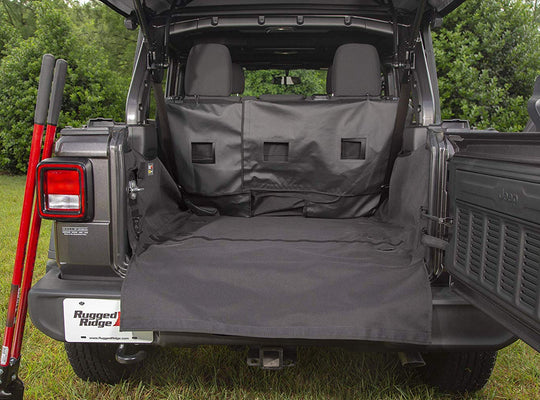 Rugged Ridge C3 Rear Cargo Cover 2018-Current Jeep Wrangler JLU 4-Door