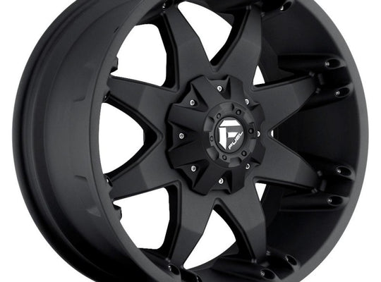 Fuel Off-Road Octane Series Wheel - 17" x 8.5" Bolt Pattern 5x4.5" & 5x5" - Matte Black 4.5" BS