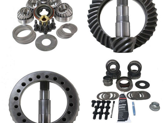 Revolution Gear REV-TJ-RUB-488-K Jeep Wrangler TJ Rubicon 2003-2006 4.88 Ratio Koyo Bearing & Gear Package Dana 44 Thick Front & Rear