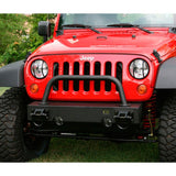 Rugged Ridge XHD Non-Winch Mount Modular Front Bumper - Textured Black