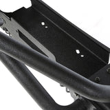 Rugged Ridge XHD Front Winch Bumper w/ Stubby Bumper Ends & Double-X Striker Bar - Textured Black