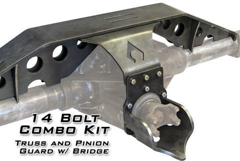 Artec Industries 1970-2010 GM 14-Bolt Combo Kit SRW Single Rear Wheel  Truss and Pinion Guard