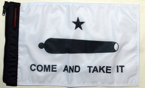 Forever Wave Gonzales "Come and Take It" Flag, 12" x 18"