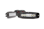 Rough Country 6" Flush Mount LED Light Bars - Pair