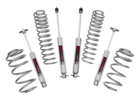 Rough Country 2.5 Inch Suspension Lift Kit With Premium N3 Series Shocks - 6 Cyl 1997-2006 TJ/LJ