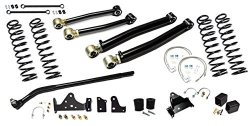 EVO Mfg EVO-230-37S2 Enforcer 4" Lift Kit With Draglink Flip Stage 2 No Shocks 2007-2018 Jeep Wrangler JK/JKU
