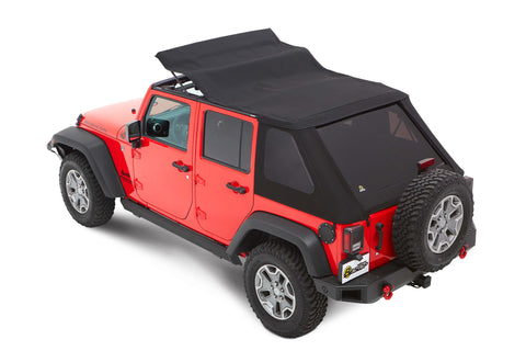 Bestop Trektop NX Plus Soft Top Twill Black