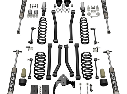 Teraflex 3" Sport S/T3 Suspension Lift Kit w/ 2.1 Falcon Shocks - Up To 35" Tires