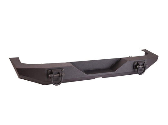 Rugged Ridge Rear XHD Modular Bumper, Powder Coated - Black