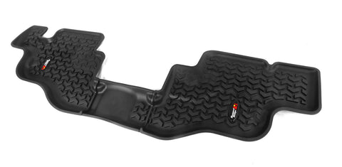 Rugged Ridge Floor Liner, Rear, With Jeep Logo