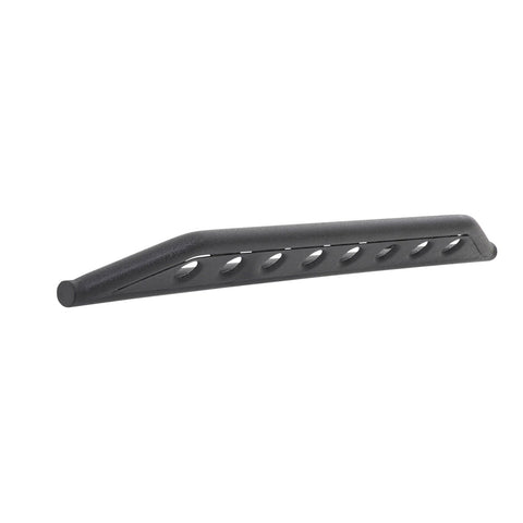 Smittybilt SRC Rocker Guard with Plate - Black Textured, PowderCoated - Pair