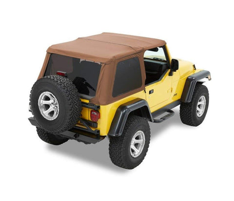 Bestop Trektop NX w/ Tinted Side & Rear Windows - Spice