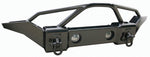 Rampage Front Recovery Bumper w/ Stinger & Light Cut Outs - Textured Black