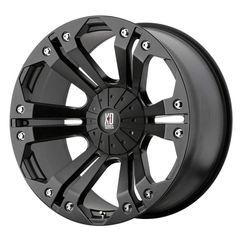 KMC XD Monster Series, 18" x 9" - Bolt Pattern 5" x 5" - Matte Black