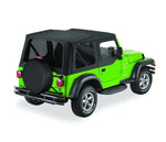 Bestop Replace-A-Top w/ Tinted Side & Rear Windows & Clear Upper Door Skins, Black Diamond