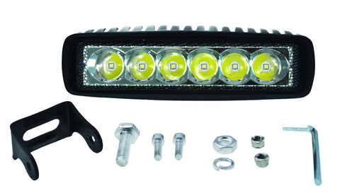 Hella ValueFit Mini Off-Road LED Light Bar, Spot Beam