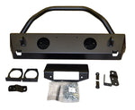 Warn Rock Crawler Stubby Bumper w/ Grille Guard Tube