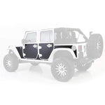 SMITTYBILT MAG-ARMOR MAGNETIC TRAIL SKINS FOR WRANGLER JK 4 DOOR