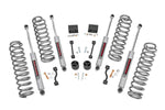 Rough Country 2.5" Suspension Lift Kit w/ Premium N3 Shocks - 4 Door JL