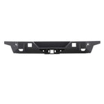 Smittybilt SRC Carbine Rear Mid-Width Bumper w/ Receiver Hitch, Steel - Black