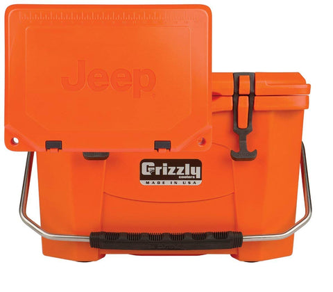 Grizzly 20 QT. Jeep Logo Cooler