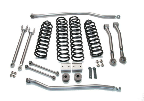 Full-Traction Suspension, 3" Premium Plus 0% Maintenance SRS Suspension Kit