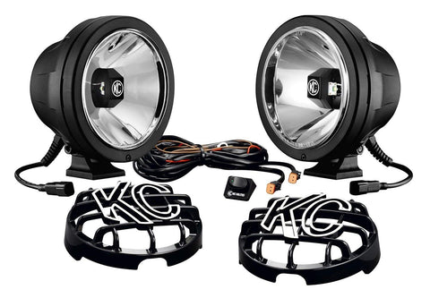 KC HiLiTES Off-Road LED Light Pro-Sport Gravity G6 Round 40W 6" Pair