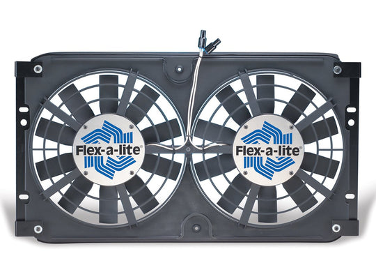 Flex-A-Lite Direct-Fit Dual Electric Fan System