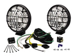 KC HiLiTES Off-Road Spot Light Apollo Pro Halogen Round 100W 6" Pair