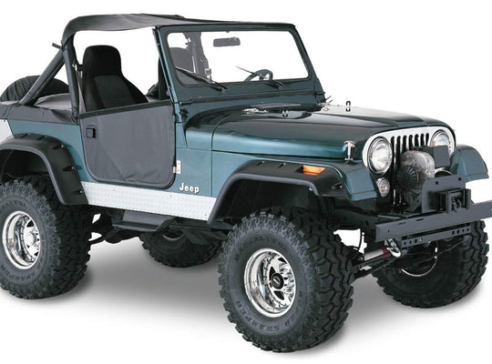 Bushwacker 6" Cut Out Fender Flares, 4-Pieces