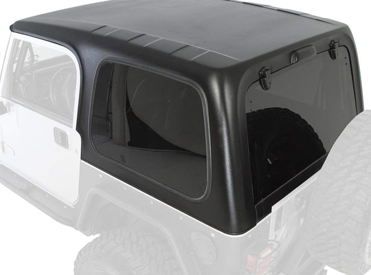 Smittybilt 1-Piece Hard Top w/o Upper Doors - Black