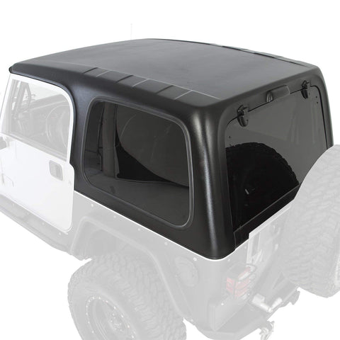 Smittybilt 1-Piece Hard Top w/o Upper Doors - Black