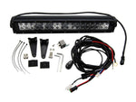 KC HiLiTES 20" C-Series Dual Row LED Light Bar Kit, Combo Beam - Clear