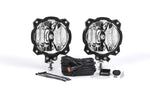 KC HiLiTES Pro6 Gravity Series LED Lights w/ Wide Beam, Single Mount - Pair