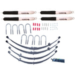 ORV by Rugged Ridge 4" Leaf Spring Lift Kit w/ Nitro Shocks