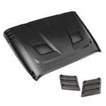 Rugged Ridge Performance Vented Hood Kit - Black