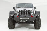 Fab Fours Vengeance Front Bumper w/ Pre-Runner Guard - Black Powder Coat Steel