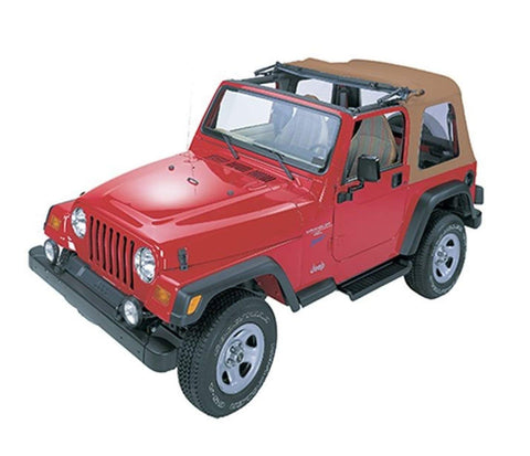 Bestop Sunrider w/ Clear Windows No Doors, Complete Soft Top - Spice