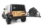 Smittybilt XRC Atlas Rear Bumper & Tire Carrier Combo - Steel, Matte Black Finish