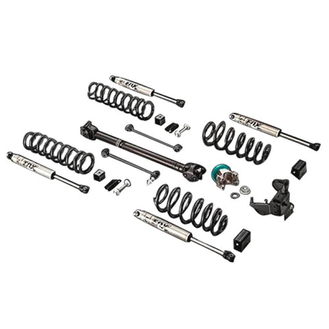 Mopar 2" Lift Kit w/ Front 1310 Double Cardin Driveshaft & Fox Racing Shocks