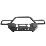 Smittybilt SRC Gen2 Front Bumper w/ Max Solid D-Ring & Jack Point Mount - Textured Black