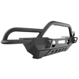 Smittybilt SRC Gen2 Front Bumper w/ Max Solid D-Ring & Jack Point Mount - Textured Black