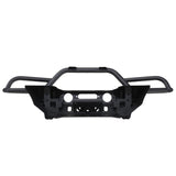 Smittybilt SRC Gen2 Front Bumper w/ Max Solid D-Ring & Jack Point Mount - Textured Black