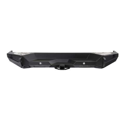 Smittybilt XRC Gen2 Rear Bumper With 2" Hitch Receiver Textured Black 2018-Current Jeep Wrangler JL/JLU