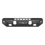 Aries Automotive TrailChaser Front Bumper w/ LED Corners, Carbon Steel - Textured Black