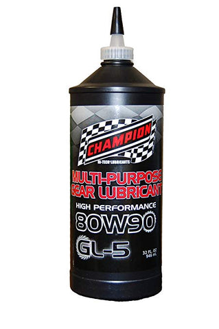 CHAMPION BRANDS ALL PURPOSE GEAR LUBE GL-5 80W-90 1QT