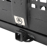 Smittybilt XRC Atlas Rear Bumper & Tire Carrier Combo - Steel, Matte Black Finish